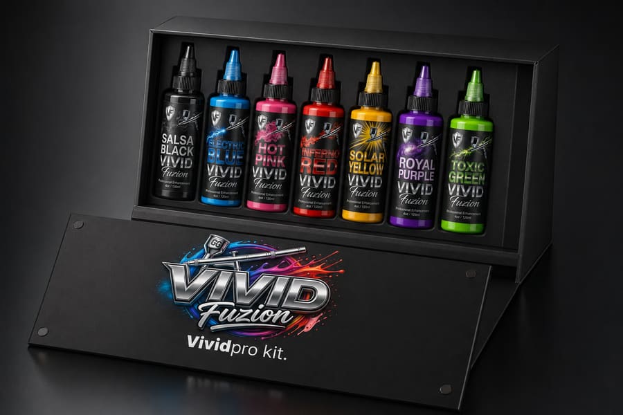 VividFusion Pro Kit — Full Professional Color Lineup
