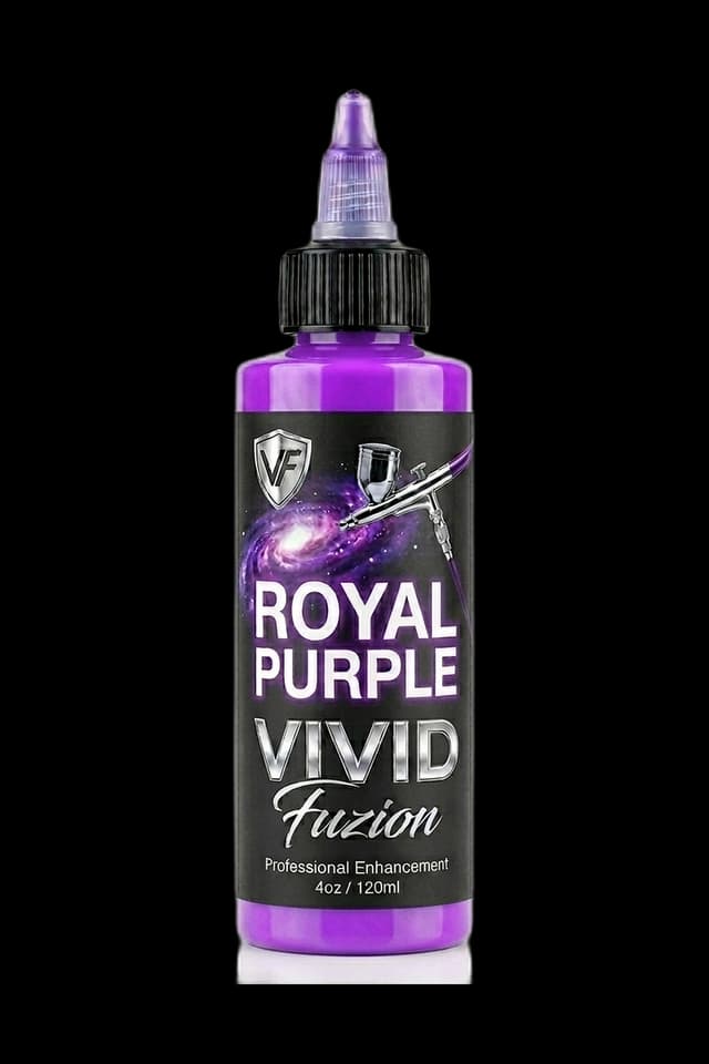 Royal Purple professional neon hair dye bottle, 4 fl oz